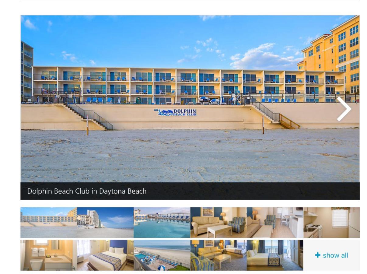 Dolphin Beach Club Daytona Beach Shores Exterior photo